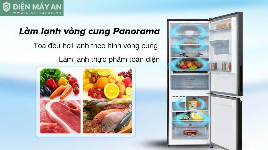 Tủ lạnh Panasonic Inverter 300 lít NR-BV331GPKV